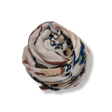 Load image into Gallery viewer, Soft Vintage Floral Print Scarf