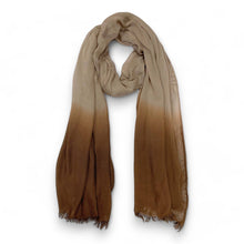 Load image into Gallery viewer, Ombre Modal Dip Scarf