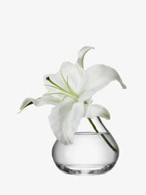 Load image into Gallery viewer, Flower Sprig Vase H11cm Clear