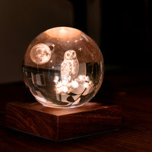 Load image into Gallery viewer, Amber Crystal Light