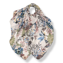 Load image into Gallery viewer, Soft Vintage Floral Print Scarf