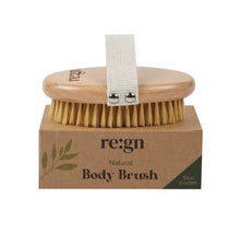 Load image into Gallery viewer, Re:gn Natural Beechwood & Sisal Body Brush – Eco-Friendly Exfoliating Dry Brush