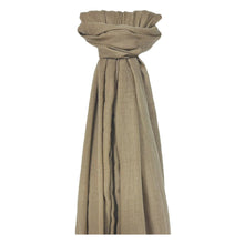 Load image into Gallery viewer, Big Plain Cotton Blend Scarf