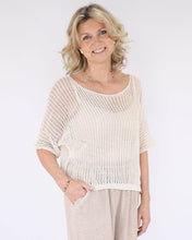 Load image into Gallery viewer, Cotton Blend Loose Knit Tunic