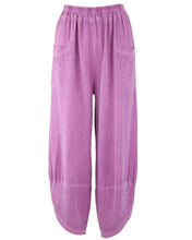 Load image into Gallery viewer, Linen and Cotton Blend Hareem Pants
