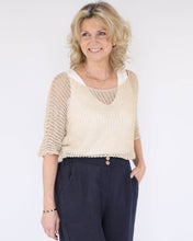 Load image into Gallery viewer, Cotton Blend Loose Knit Tunic