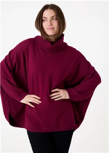Load image into Gallery viewer, Cashmere Like Mini Cable Roll Neck Jumper