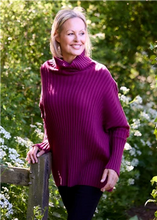 Load image into Gallery viewer, Chunky Rib Roll Neck Jumper