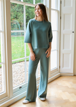 Load image into Gallery viewer, Luxe Jersey Straight Leg Trouser