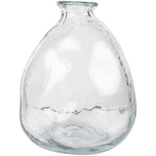 Load image into Gallery viewer, Glass Vase Clear Wobble