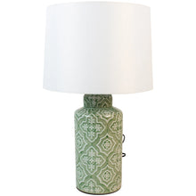 Load image into Gallery viewer, Lamp Marocchina With White Shade
