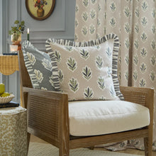 Load image into Gallery viewer, Sessile Leaf Ruffle Cushion
