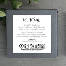 Load image into Gallery viewer, Twenty Minute Candles - Mono Sentiments