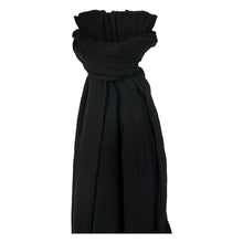 Load image into Gallery viewer, Big Plain Cotton Blend Scarf