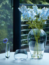 Load image into Gallery viewer, Flower Single Stem Vase H17cm Clear