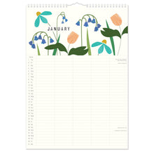 Load image into Gallery viewer, Caroline Gardener Posie A3 Family 2026 Calendar