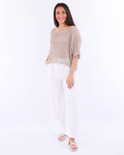 Load image into Gallery viewer, Cotton Blend Loose Knit Tunic