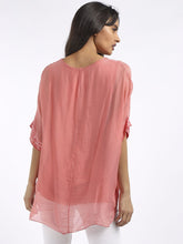 Load image into Gallery viewer, Italian Silk Chunky Twin Sequin Top - various colours