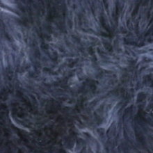 Load image into Gallery viewer, Sheepskin Rug Long Wool Navy Blue