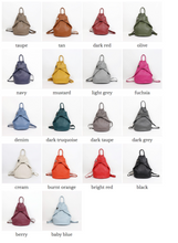 Load image into Gallery viewer, Italian Leather Back Pack - various colours - Little Gems Interiors