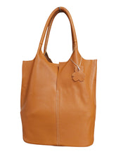 Load image into Gallery viewer, Genuine Leather Soft Hobo Tote Bag
