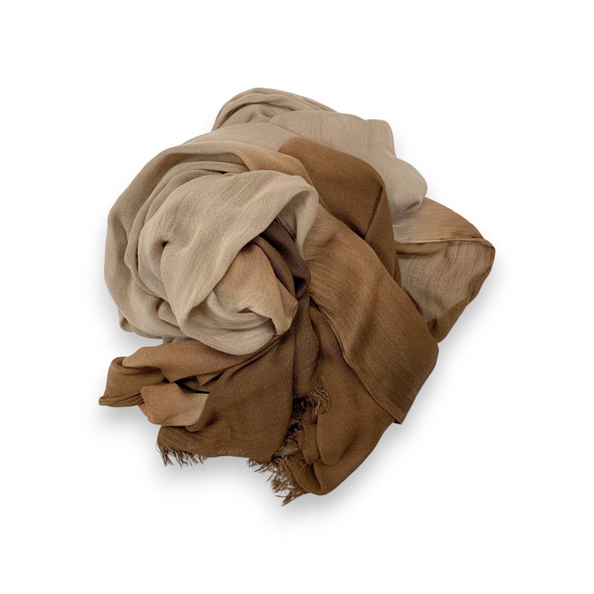 Ombre Modal Dip Scarf