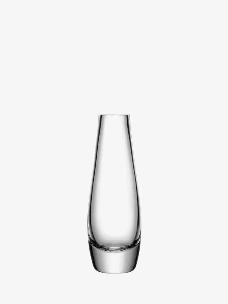 Flower Single Stem Vase H17cm Clear