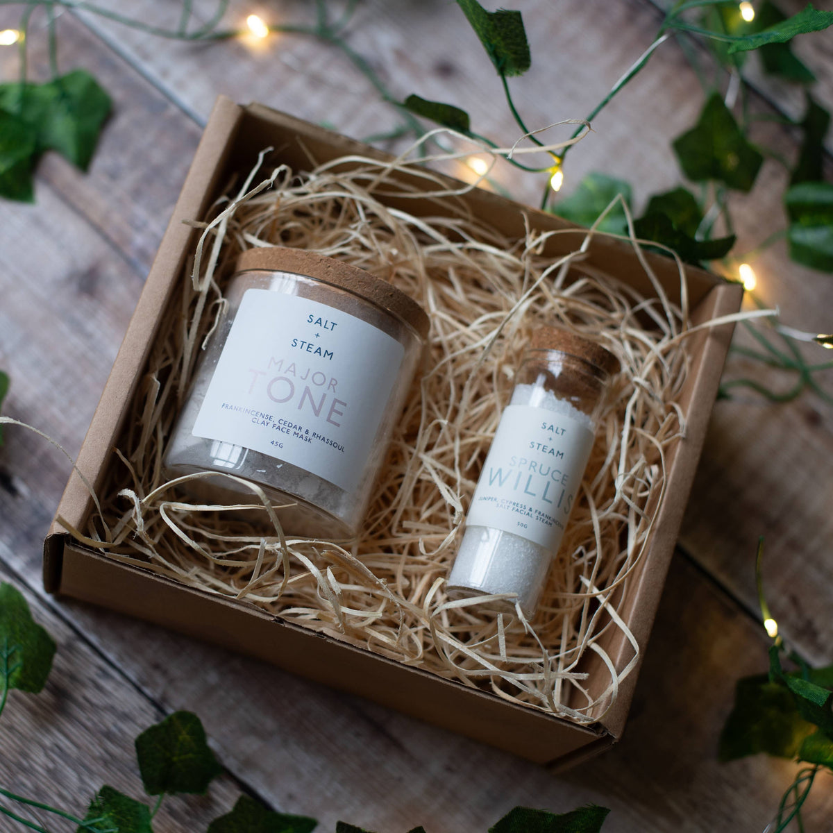 Winter Skin Clay Mask & Facial Steam Skincare Gift Set