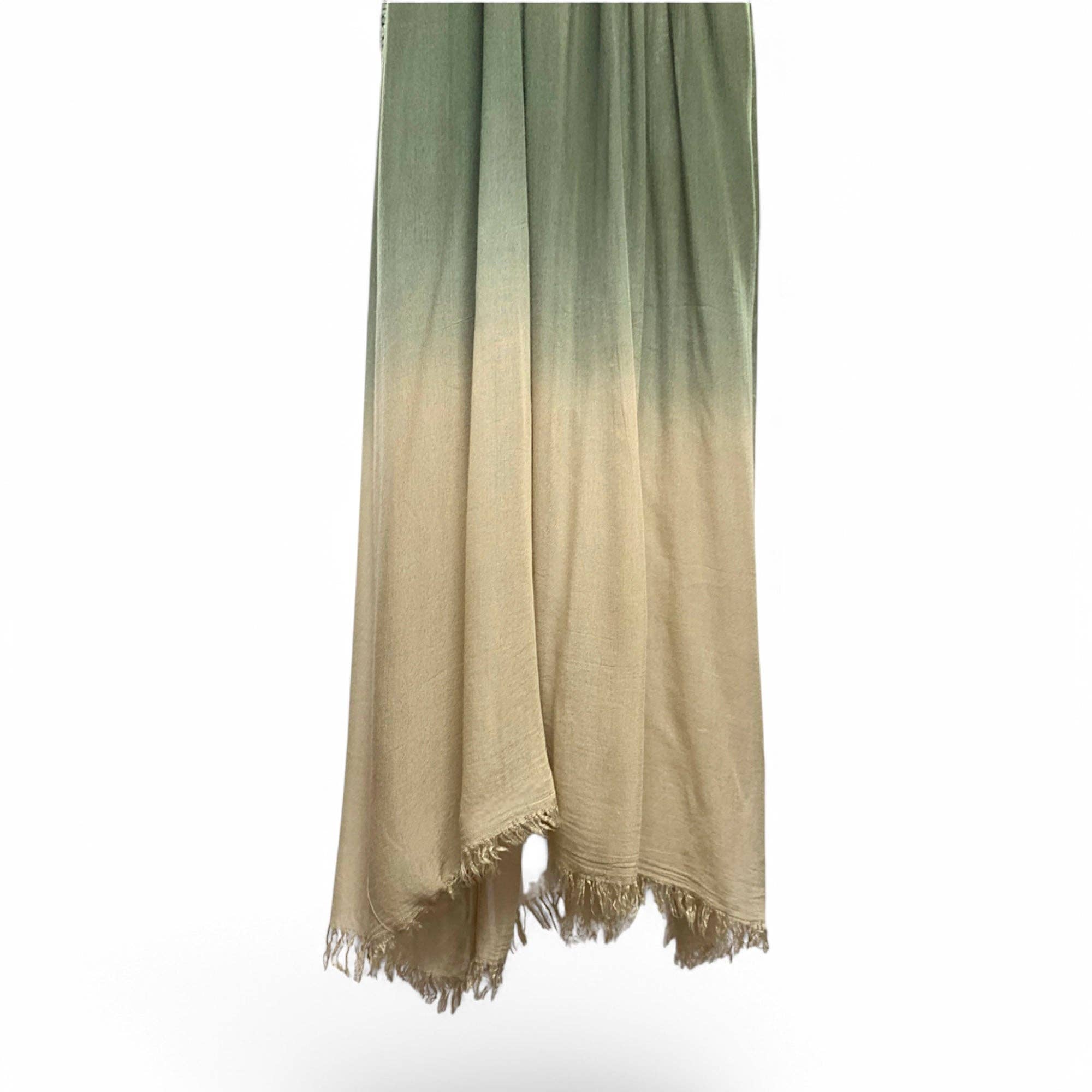 Ombre Modal Dip Scarf