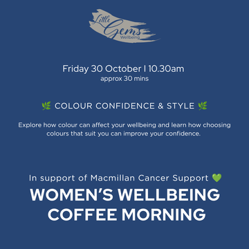 Macmillan Wellbeing Coffee Morning -  30 October