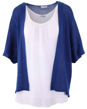 Load image into Gallery viewer, Cotton Blend Short Kimono
