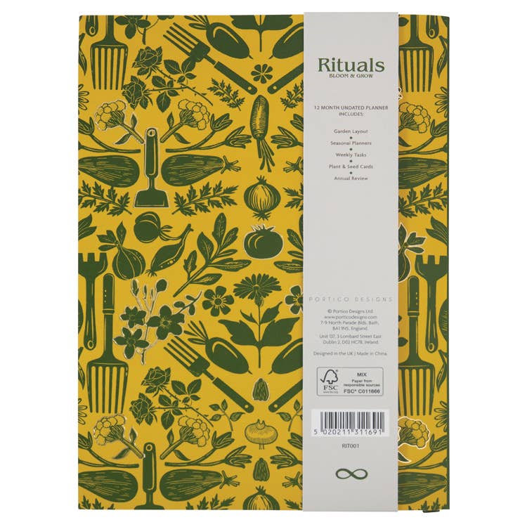 Rituals Bloom & Grow Guided Garden Journal/Planner