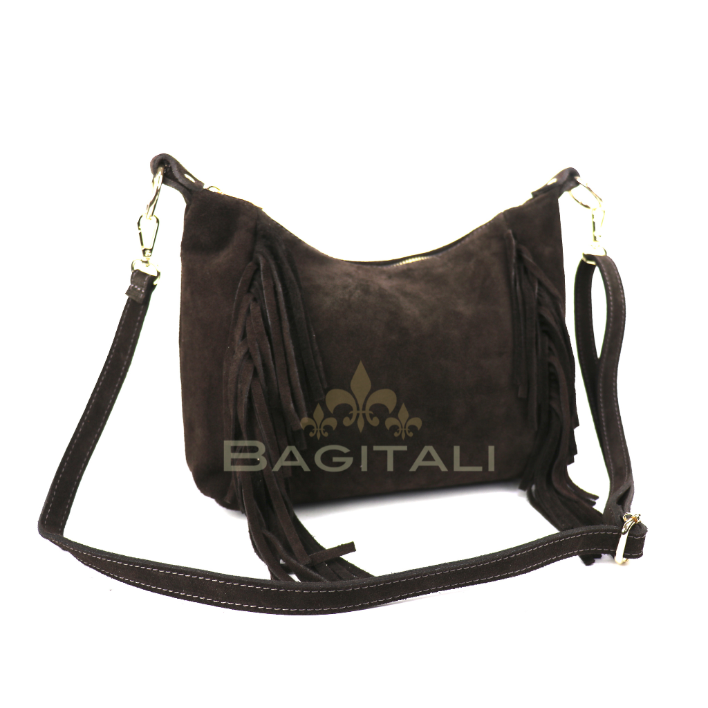 Medium Crossbody Bag with Tassel Detail