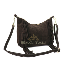 Load image into Gallery viewer, Medium Crossbody Bag with Tassel Detail
