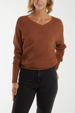 Load image into Gallery viewer, V-Neck Ribbed Jumper
