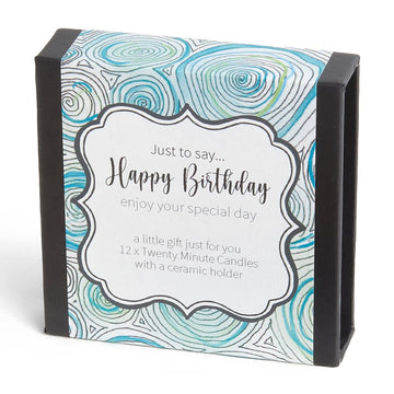 Just to say... Happy Birthday (wrap)