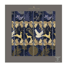 Load image into Gallery viewer, Sara Miller 13&quot; Christmas Crackers Luxury Woodland Navy Eco
