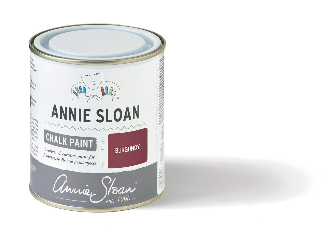 Burgundy Chalk Paint™ by Annie Sloan - Little Gems Interiors