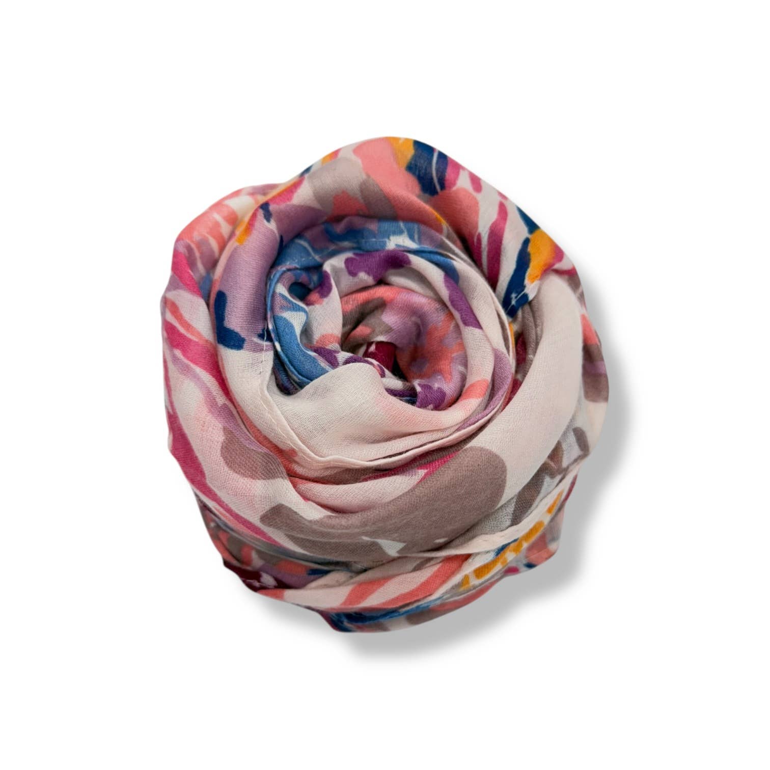 Soft Vintage Floral Print Scarf