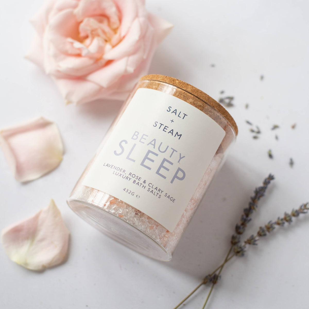 Bathing Beauty Relaxing Bath Salt & Facial Steam Gift Set