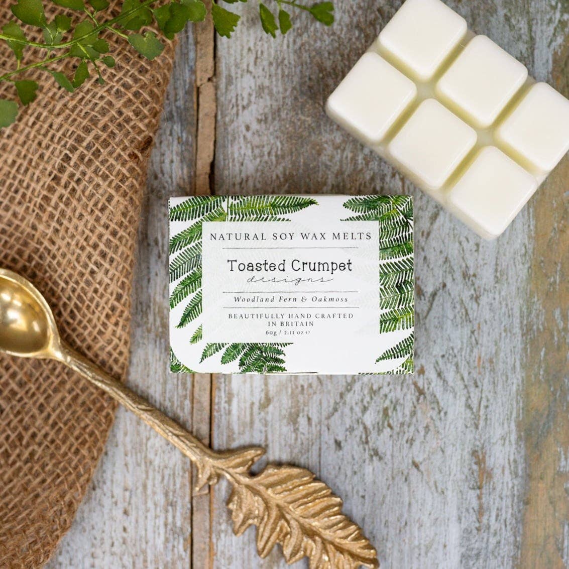 Woodland Fern & Oakmoss Soy Wax Melts (Fern Collection)