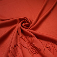 Load image into Gallery viewer, Plain Light Pashmina Large Scarf

