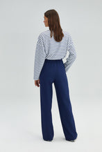 Load image into Gallery viewer, RIBBED CREPE TROUSERS
