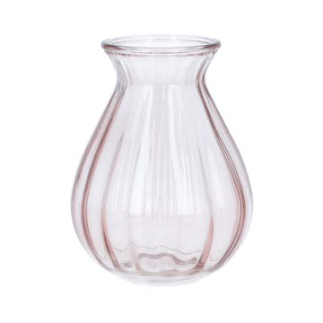 Glass Posy Vase - Pink