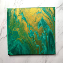 Load image into Gallery viewer, Luxe Decor Craft Kit - Paint Pouring Square Canvas
