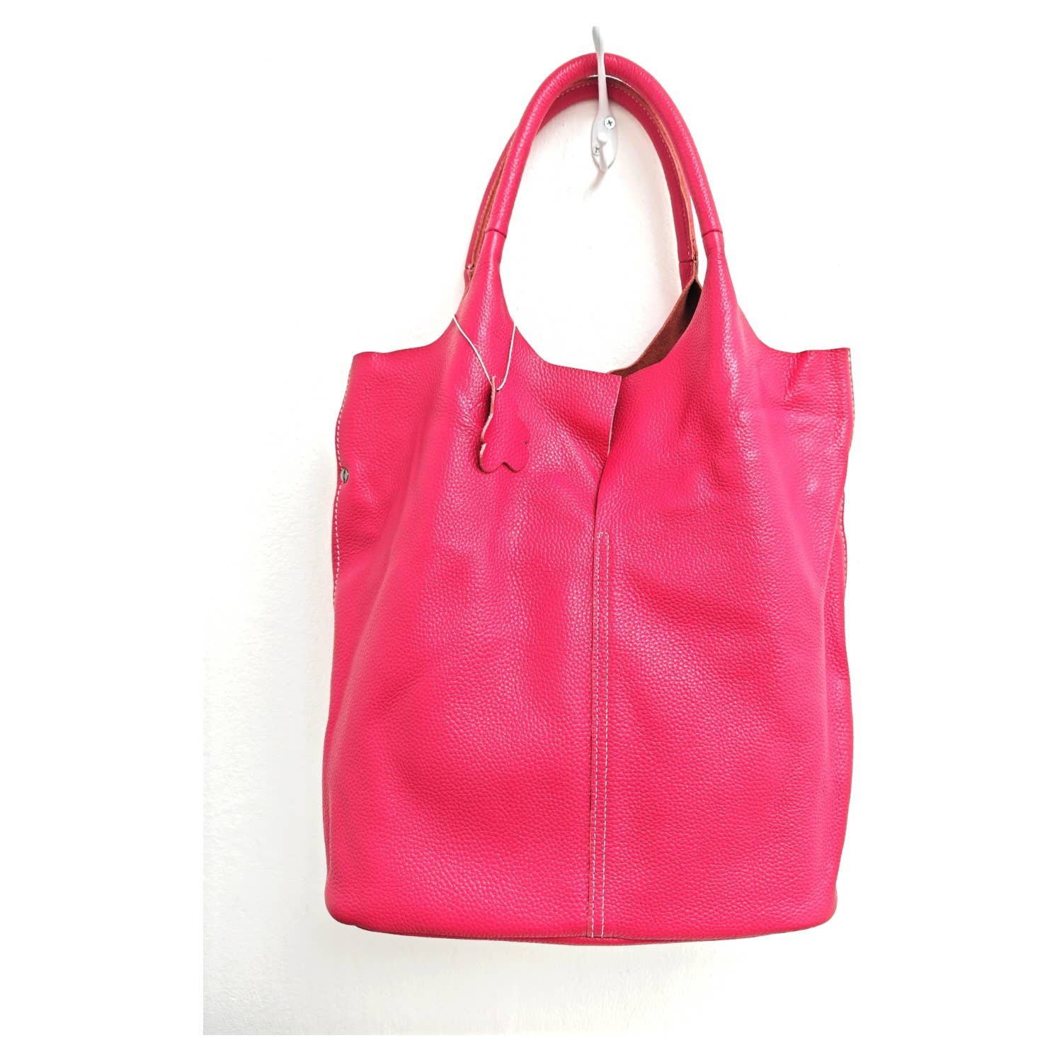 Genuine Leather Soft Hobo Tote Bag