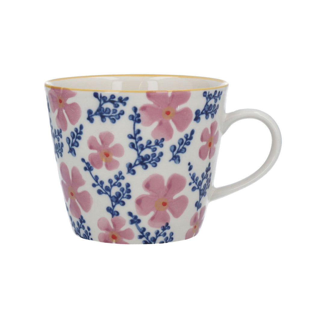 Ceramic Mug Pink Periwinkle