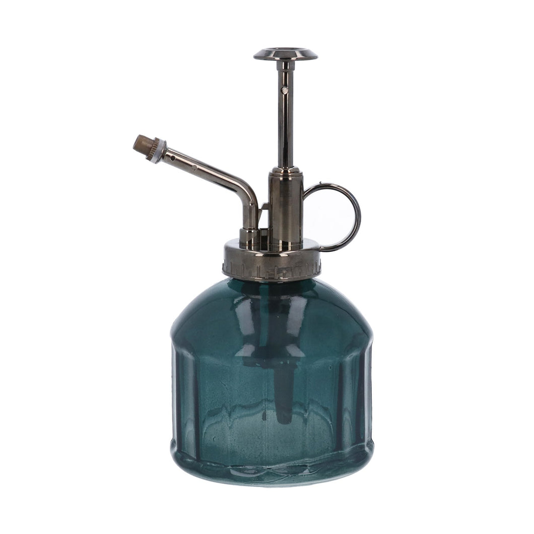 Plant Mister Teal Green Glass