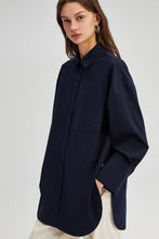 Load image into Gallery viewer, RELAXED FIT POPLIN SHIRT
