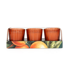 Load image into Gallery viewer, Set of 3 Votives - Mandarin &amp; Orange Blossom 6PK
